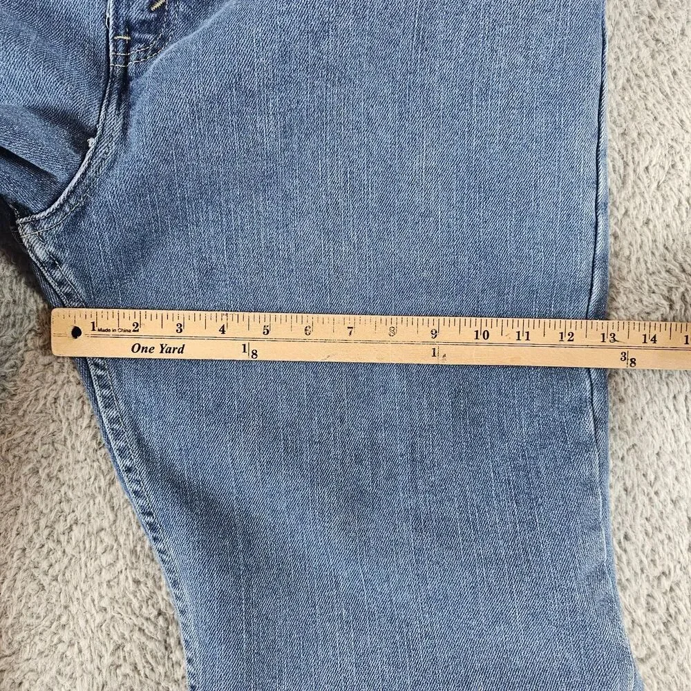 Levis Signature Jeans Mens 38x30* Denim Light Wash Classic Straight Vintage Y2K